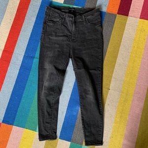 J Crew Mercantile washed black jeans